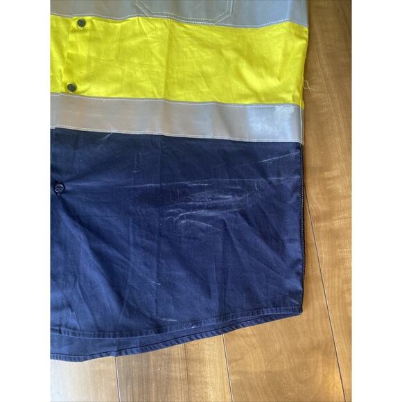 3M Scotchlite Reflective Jacket High Visibility Yellow PPE Size XXL new With Tag - Picture 6 of 6